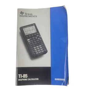 Texas Instruments TI-85 Graphing Calculator Guidebook Manual - Picture 1 of 4
