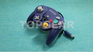Nintendo Official GameCube Wii controller Purple/Clear / TESTED - Picture 1 of 1