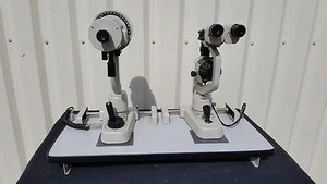 TOPCON OM-3 Ophthalmometer + SL-2E Slit Lamp - Imagen 1 de 11