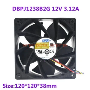DBPJ1238B2G 12V 3.12A 12cm 12038 high speed high air volume violent cooling fan - Picture 1 of 4