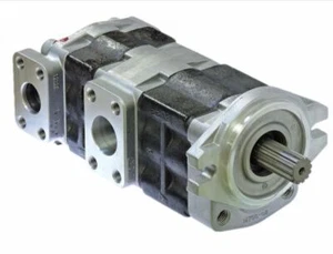 Bomba hidráulica tándem para Takeuchi TL10 parte # 1902027500 - Imagen 1 de 6