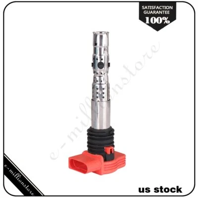 Bobina de encendido compatible con Audi A4 A6 Quattro V6 2002 2003 2004 3,0 L UF483 06C905115A Foto 1 de 4