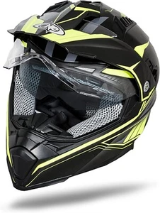 Casco Touring Integrale One Camamoto Giallo Nero Misura S Roma - Imagen 1 de 14