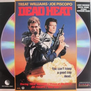 DEAD HEAT (1988) TREAT WILLIAMS - JOE PISCOPO - USA LASERDISC - Picture 1 of 4
