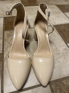 Copper Key High Heels Ankle Straps Dress Shoes. - Picture 1 of 4