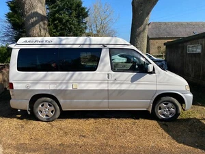 Year 2000 White Mazda Bongo Side Conversion Campervan, 4 Berth, Push Up Roof - Picture 1 of 17