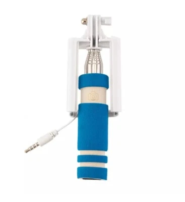 Monopod Wired Selfie Stick Compact Holder for Smartphone and Camera 100cm Length - Image 1 of 2