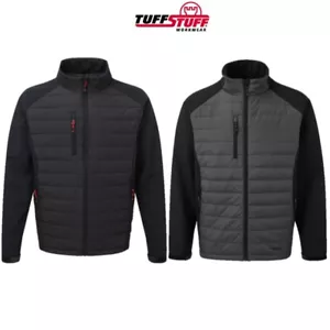 TUFFSTUFF SNAPE RIPSTOP GIACCA SOFTSHELL UOMO S-2XL CAPPOTTO ISOLANTE TERMOFORT - Foto 1 di 3