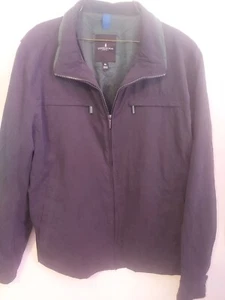 London Fog Men's Lightweight Microfiber Golf Jacket Full Zip Blue  Size XL - Picture 1 of 3
