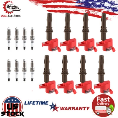 Juego de 8 bobinas de encendido DG521 y bujía para Mercury Mountaineer 2009 2010 4,6 L Foto 1 de 4