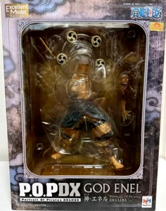 One Piece POP Portrait.Of.Pirates DX Action Figure Statue GOD Enel Mugiwara Toy - Picture 1 of 6