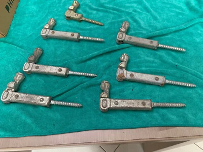 BLOQUES BLOC VOLETS GÂCHES FERRONNERIE FER ARRETS DE FENÊTRES - Photo 1/4