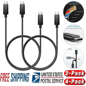 Cable de carga rápida de datos USB tipo C para Samsung Galaxy S25/S25 Plus/S25 Ultra 5G - Imagen 1 de 17