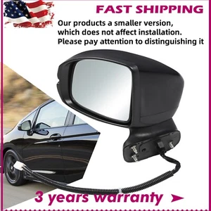 Left Driver Side Powered Adjust Folding Rear View Mirror for 15-20 Honda Fit - Foto 1 di 10
