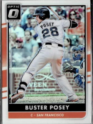2016 Donruss Optic #155 Buster Posey Good - Image 1 of 2