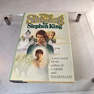 The Shining Stephen King 1977 HC DJ Horror - (DAMAGED) - Picture 1 of 8
