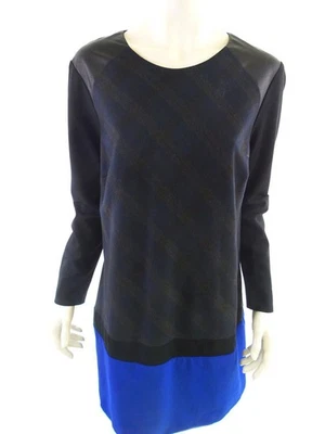 💚 STAR BY JULIENMACDONALD Womens Sweater Dress Navy Blue Long Sleeve 18/20 💚 - Image 1 of 4