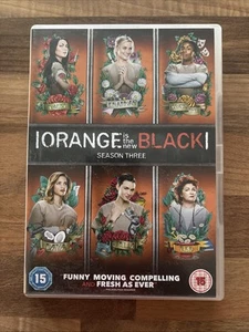 Orange Is The New Black: Season 3 - Dvd (2016, 4 Disc) Drama - U.k R2 ⭐️VGC⭐️ - Picture 1 of 3