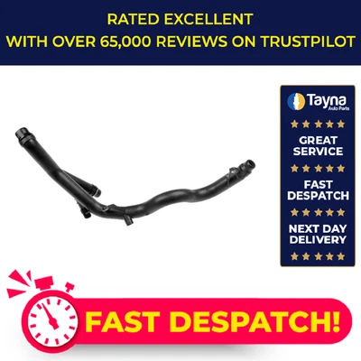 Coolant Pipe fits BMW 330D E46 3.0D 99 to 05 Gates 11537802630 11537787379 New - Image 1 of 4