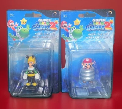 Banpresto Super Mario Galaxy 2 Luigi Bee & Mario Mini Lote de 2 Figuras Selladas Foto 1 de 4