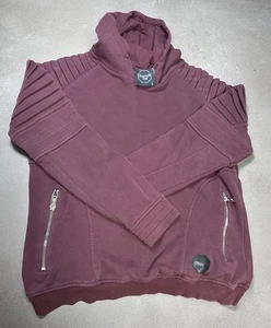 Project X Paris Moto Pullover Manica a Costine Felpa con Cappuccio Giacca Uomo L - Foto 1 di 5