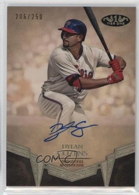 2019 Topps Tier One Break Out Auto /250 Dylan Cozens #BA-DCO Auto - Image 1 of 2