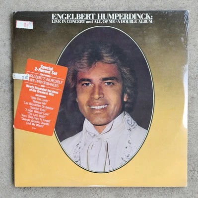 ENGELBERT HUMPERDINCK LIVE IN CONCERT VINYL RECORD - FACTORY SEALED - ALL OF ME - Image 1 of 2