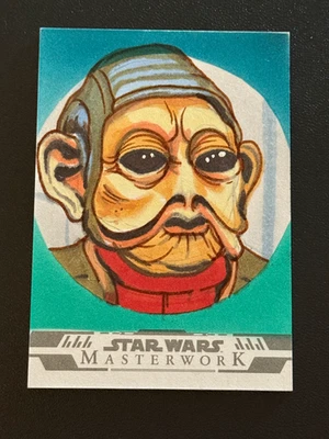 Topps Star Wars Masterwork Nien Nunb Sketch Card - Image 1 of 2