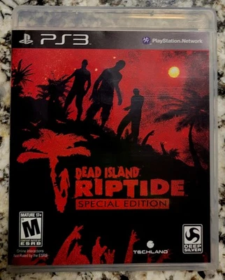 Sony PlayStation 3 PS3:DEAD ISLAND RIPTIDE SPECIAL EDITION,CIB,VG COND FAST SHIP - Image 1 of 4