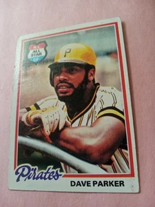 1978 Topps Dave Parker, NL All Star\Pittsburgh Pirates, # 560E. XMT See Scan!!!! - Picture 1 of 2