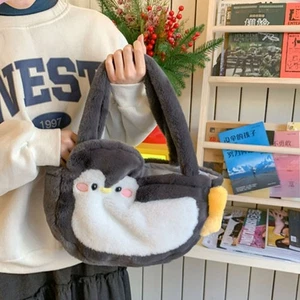 Large Capacity Cartoon Shoulder Bag Preppy Style Tote Bag Gift - Photo 1/12