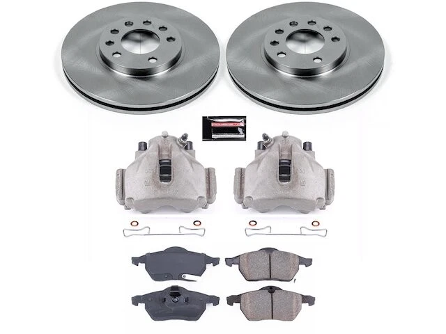 Front Brake Pad and Rotor Kit For 2000 Saturn LS1 GK682HY - Imagem 1 de 1