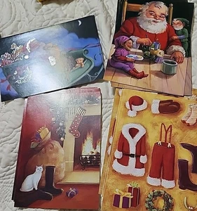 Lote de 11 tarjetas de felicitación vintage de productos de papel Fantus - Imagen 1 de 14