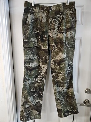 Calça de caça camuflada masculina ruiva Silent Hide Cargo Strata 34 x 32 - Imagem 1 de 4