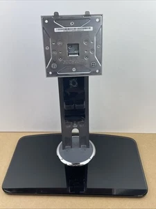 Genuine Dell 3008WFP For 30" Monitor Stand Heavy Duty Black Adjustable Cable Hol - Picture 1 of 7