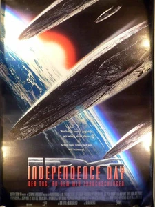 Independence Day - Jeff Goldblum - Will Smith - Filmposter 120x80cm gerollt - Picture 1 of 1