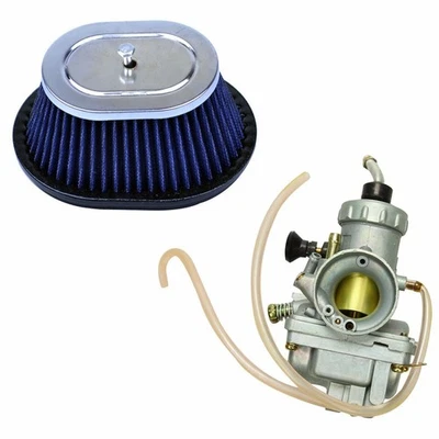 Carburador y filtro de aire para Yamaha YZ80 1980-2001, DT175 1978-81, BW200 85-88 Foto 1 de 4