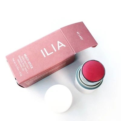 ILIA - Multi-Stick For Lips + Cheeks / AT LAST Mauve Rose 4.5g / 0.15 oz NIB - Image 1 of 4