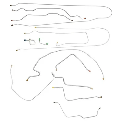 Kit de línea de freno completo plataforma corta bobina potencia trasera Chevrolet GMC C10 C15 SS 1972 Foto 1 de 4