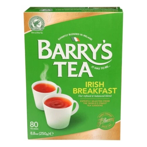 Té irlandés para desayuno 80 unidades (caso de 6) de Barry's Foto 1 de 1
