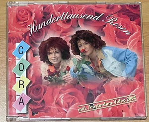 Ultra RAR! Maxi-CD Cora - Hunderttausend Rosen 4 Tracks + Amsterdam-Video 2004 - Bild 1 von 2