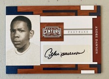 2010 Panini Century Collection Postmark Signatures 198/250 Andre Dawson Auto HOF