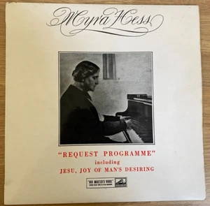 Myra Hess-Request Programme original 1958 pressing BLP 1103 Near Mint vinyl - Picture 1 of 4