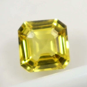 Zafiro amarillo natural impecable 4,30 quilates corte A+ piedra preciosa suelta certificada GIE 731 - Imagen 1 de 7