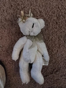 Z10# Dan Dee white Teddy Bear - Picture 1 of 5
