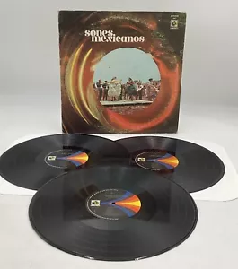 SONES MEXICANOS (74’ MUSART 3x VINYL LP MEXICO) VG++ - Picture 1 of 15