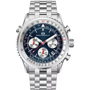 Oceanaut Men's Flight Blue Dial Watch - OC0122 - Picture 1 of 1