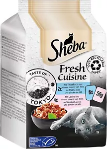 Sheba Fresh Cuisine Taste of Tokyo - Hochwertiges Katzen Nassfutter - Thunfisch - Bild 1 von 6