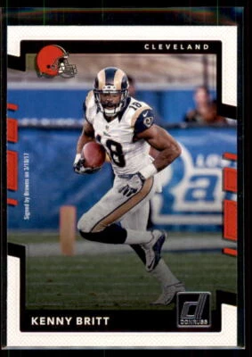 2017 Donruss Kenny Britt #81 Cleveland Browns - Image 1 of 2