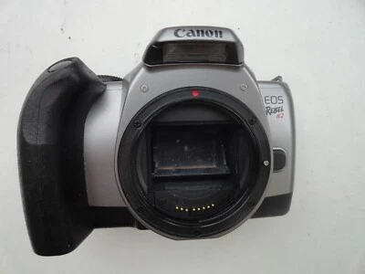 Canon EOS Rebel K2 SLR Silver/Black 35mm Film Camera - AS IS - UNTESTED - Image 1 of 4